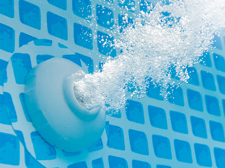 Базен со пумпа,скали,подлога и покривка 4.57м х 122цм