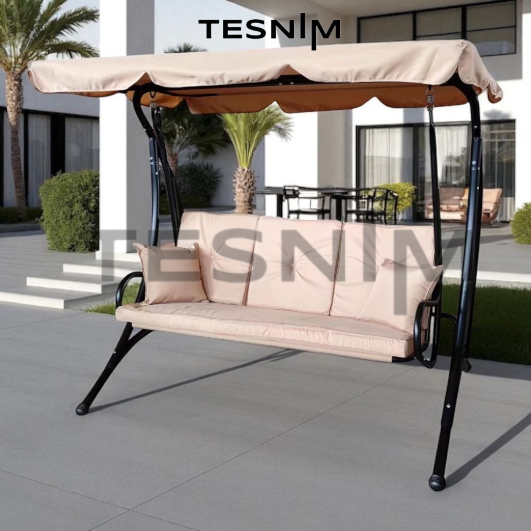 Тросед градинска нишалка 195 х 110 х 180 цм