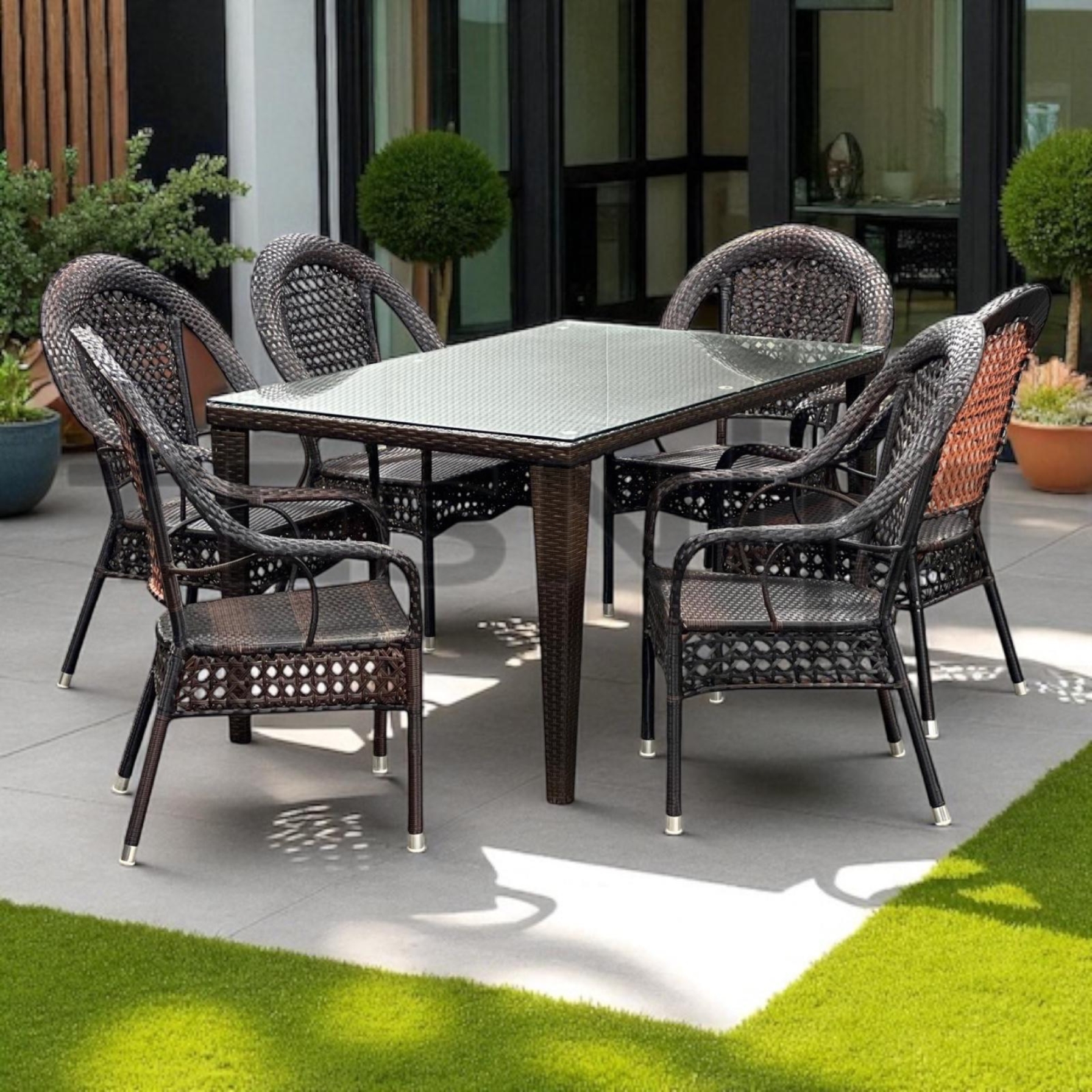 Сет маса и столици за градина