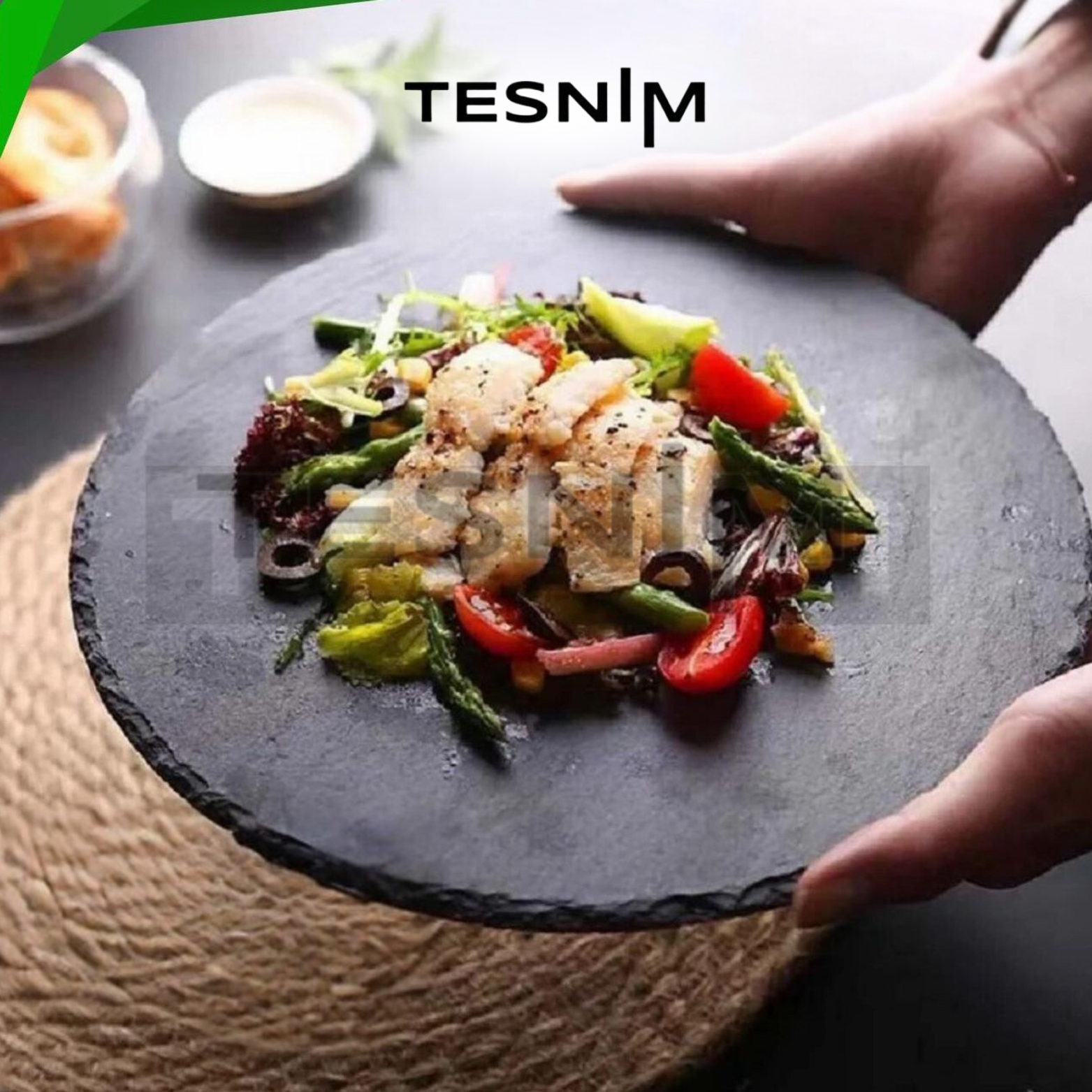 Тањир камен 30x30