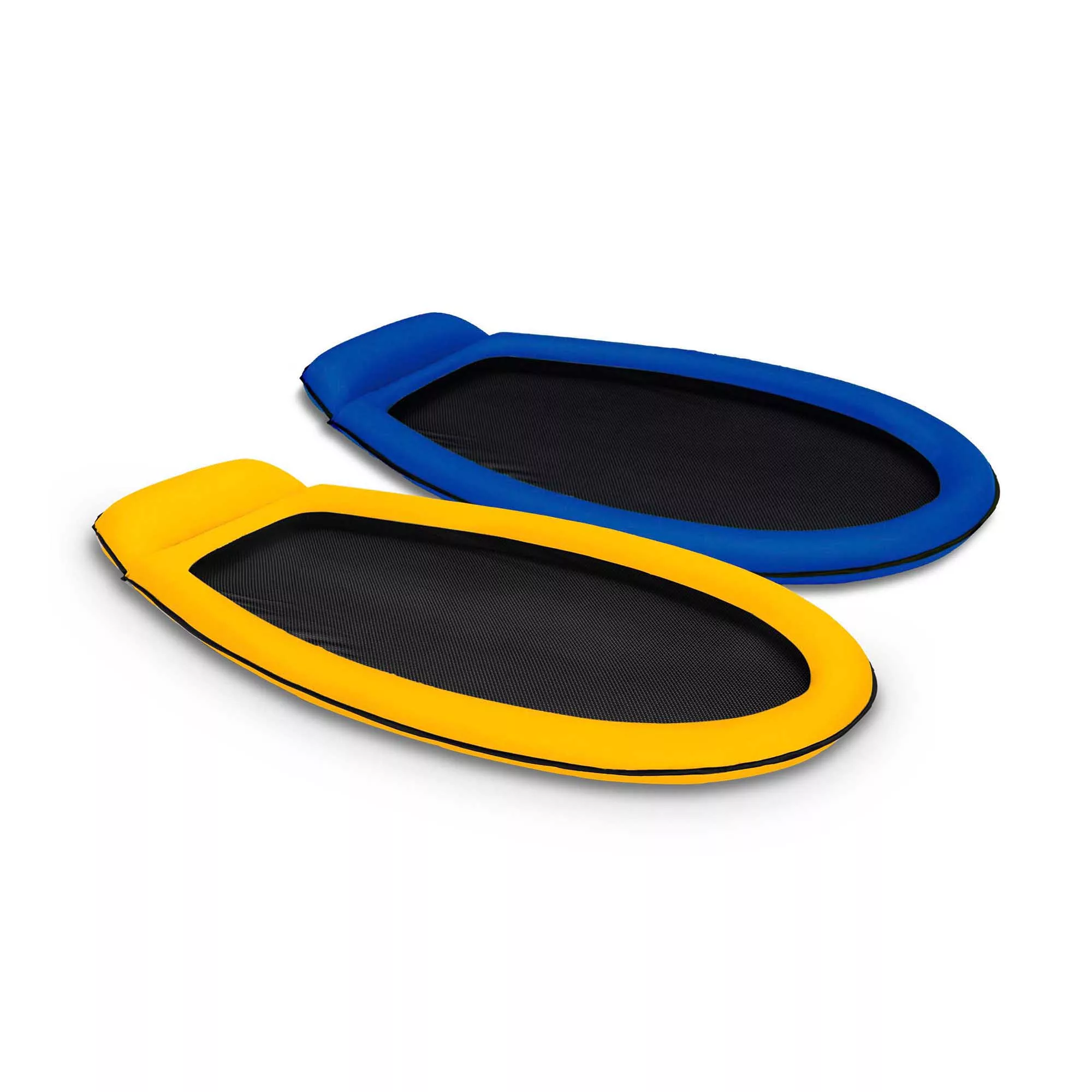 Надувлив лежалка со мрежа